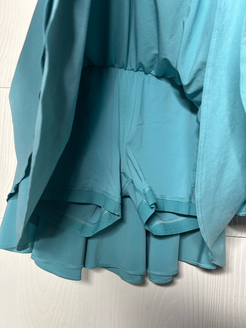 lululemon athletica Teal Layered Circle Skater Skirt - Picture 5 of 10